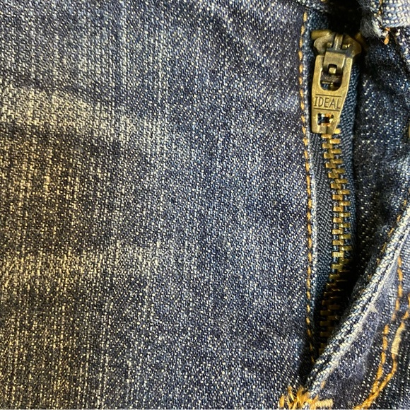 Aeropostale Hailey Flare Leg Denim Jeans Medium Wash Womens 9/10 Short - Picture 6 of 8